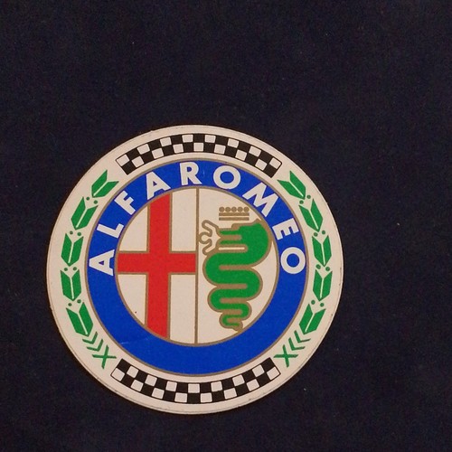 Adesivo sticker alfa romeo - adesivo,