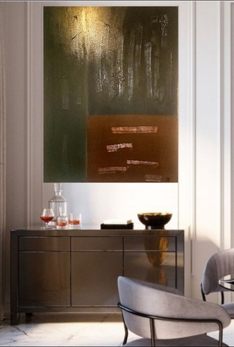 Quadro astratto presutti - astratto,,