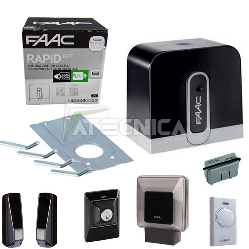 Kit cancello scorrevole faac - scorrevole,