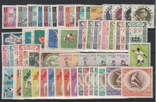 Francobolli 1960 olimpiadi - francobolli,