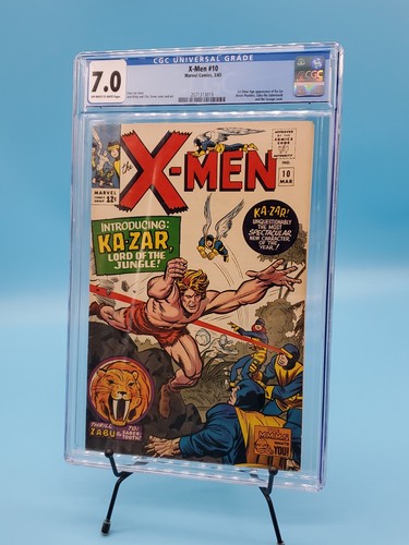 Cgc xmen 10 marvel comics - 7.0, #10