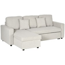 Homcom divano letto angolo - divano, ad
