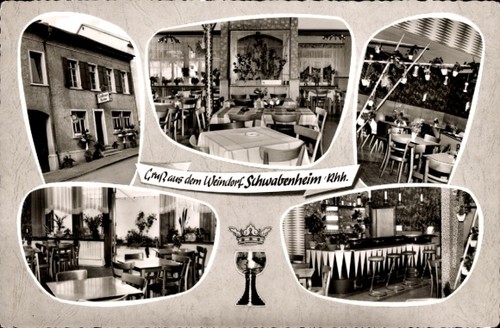 Cartolina schwabenheim der - schwabenheim, an