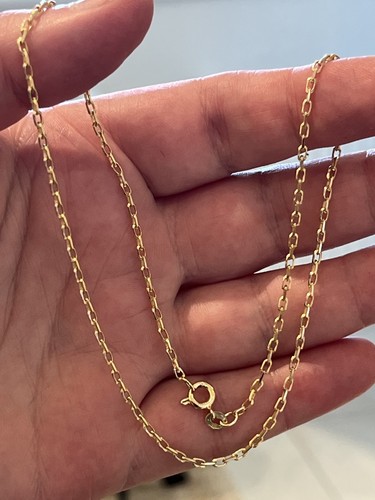 Fine catena vintage oro - fine,
