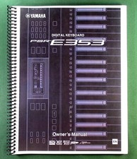 Yamaha PSR-E353 Instruction