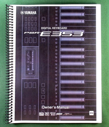 Yamaha psr e353 - yamaha, psr-e353