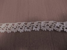  PIZZO - BORDURA - FATTO A MANO - UNCINETTO