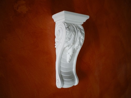 Mensola gesso l 13 - h.31,
