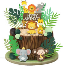 17 Pezzi Safari Animal Cake
