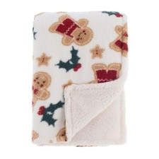 Plaid sherpa Blanc Mariclo