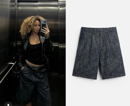 Zara bermuda pantaloncino - pantaloncino, al