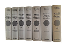 STORIA DEL PENSIERO FILOSOFICO E SCIENTIFICO 7 VOL - GEYMONAT - GARZANTI - 1970