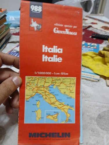 Cartina carta mappa - cartina, stradale