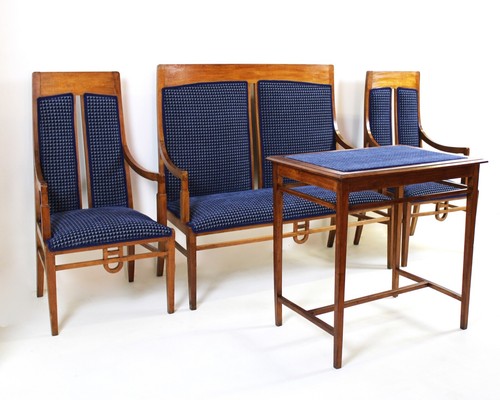 Salottino liberty legno di - liberty,