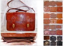 BORSA CARTELLA PORTADOCUMENTI in vera pelle, vintage, e altre