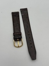 bulova 16mm cinturino strap with buckle