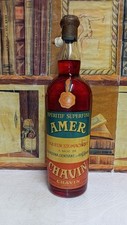 Aperitif Amer 1957 Chavin 1lt 21% Sigillo Stella (1949-1959) (61pvp2025)