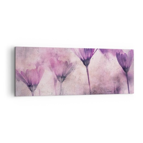 Quadro tela 140x50cm fiori - tela,