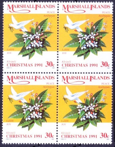 Isole marshall 1991 mnh - isole,