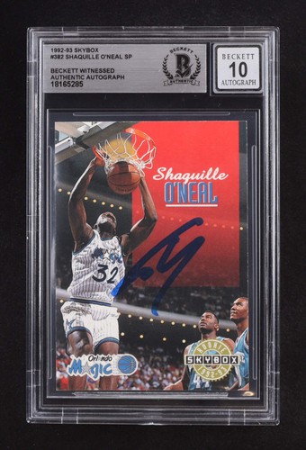 Shaquille neal signed - o'neal,