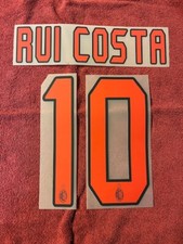 KIT RUI COSTA 10 ROSSONERO X MAGLIA CALCIO MILAN NUOVO STILSCREEN NEW