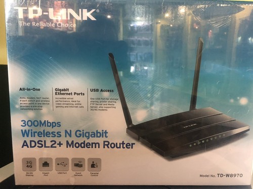 Modem router link - modem, td-w8970