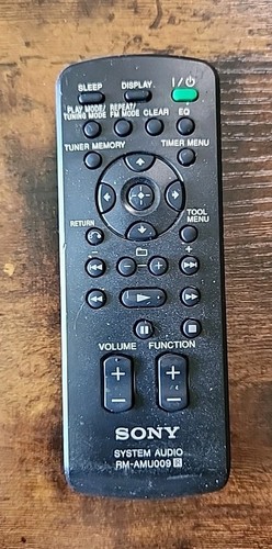 Sony amu009 remote control - sony,