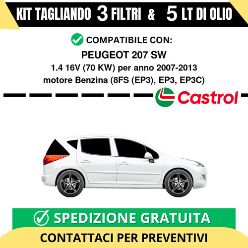 Tagliando per peugeot 207 - tagliando,