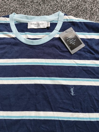Shirt vintage ysl righe - a,