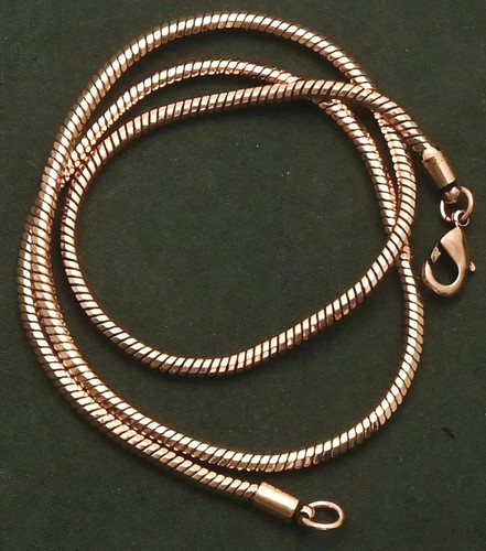 Catena serpente rame - puro,
