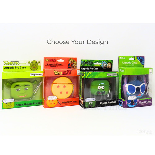 Custodia personaggio airpods - custodia,