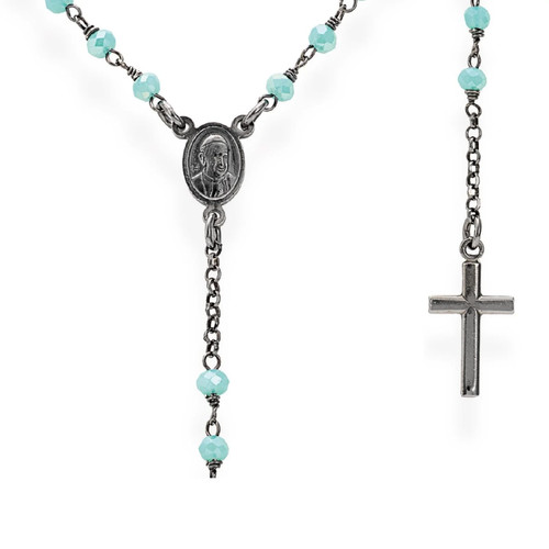 Collana rosario coroncina amen - rosario,