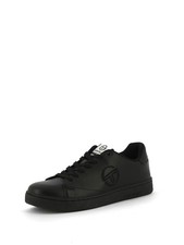 Sneakers stringate uomo nero