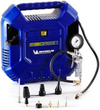 Michelin Compressore d'Aria Portatile MB1, Compressore Aria Oil-Free con Tubo Fl