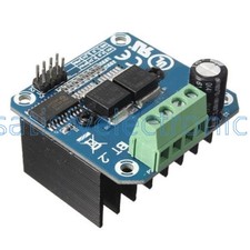 Driver motore passo-passo doppio BTS7960B DC 43A ponte H PWM per Arduino
