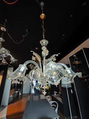 Lampadario classico vetro - lampadario, in