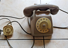 TELEFONO SIP A ROTELLA VINTAGE CON CAVO FUNZIONANTE OTTIMO