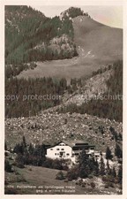 Spitzing Schliersee casa di polizia sul lago Spitzing veduta contro la donna selvaggia