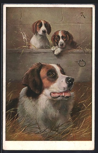 Cartolina artista carl - cartolina, d'artista