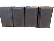 Technics SB-CA01A n. 4 Speaker altoparlanti 100W Input 50W 6 Ohm, marrone scuro