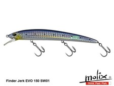 MOLIX FINDER JERK EVO 150 SS SW 01 BLUE SARDA SPINNING   SPIGOLA SERRA