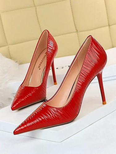 Decolte scarpe rosso lucido - scarpe,