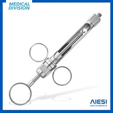 Siringa per anestesia dentale in acciaio inox a 3 anelli - odontoiatrica tre