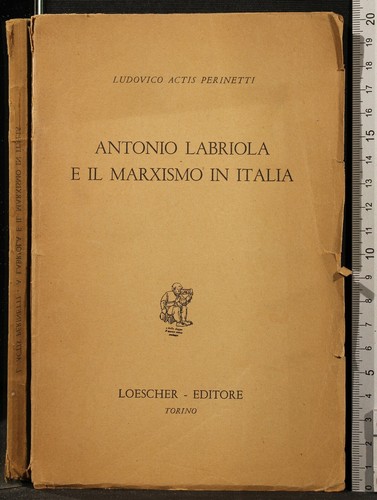 Antonio labriola marxismo - labriola,
