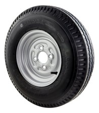 Ruota Completa 135/145-10 Trailer Rimorchio Mitas 3.50x10 5.00-10 79N / 6PR
