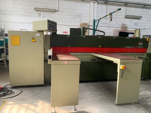Sezionatrice orizzontale scm - sezionatrice,