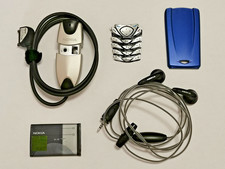 Tappetino tastiera originale Nokia 6100, coperchio batteria, fotocamera VGA HS-1C, auricolare * NUOVO