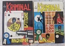 Kriminal n. 131 e 134  1^ Ed.