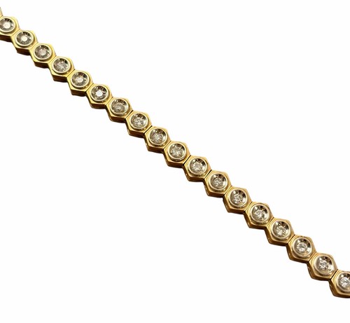 Bracciale oro giallo - 750, con