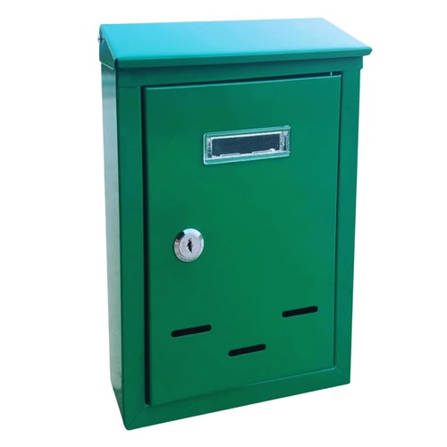 Cassetta postale verde esterno - postale,